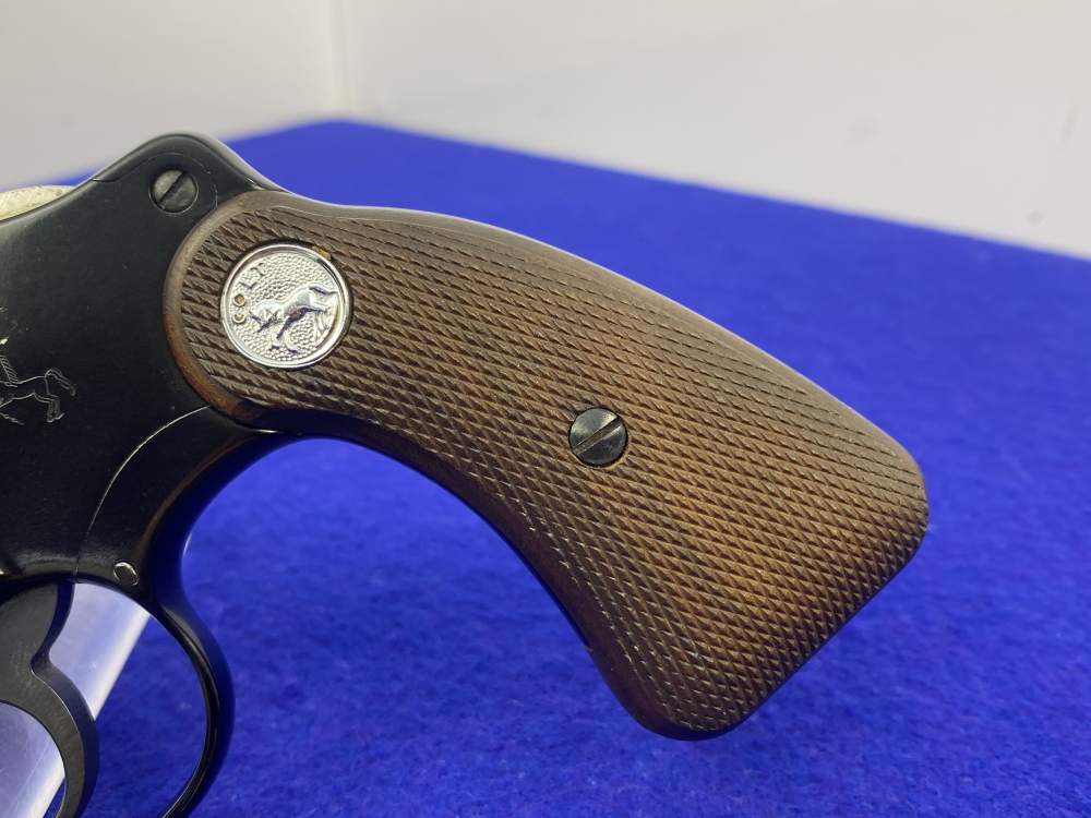 1954 Colt Cobra First Issue .32Colt N.P. 2" *EARLY PRODUCTION SNAKE SERIES*-img-4