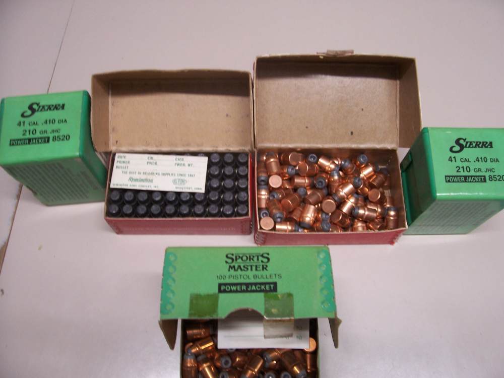 .41 caliber Hornady, Sierra and Remington 210 grain bullets-img-5