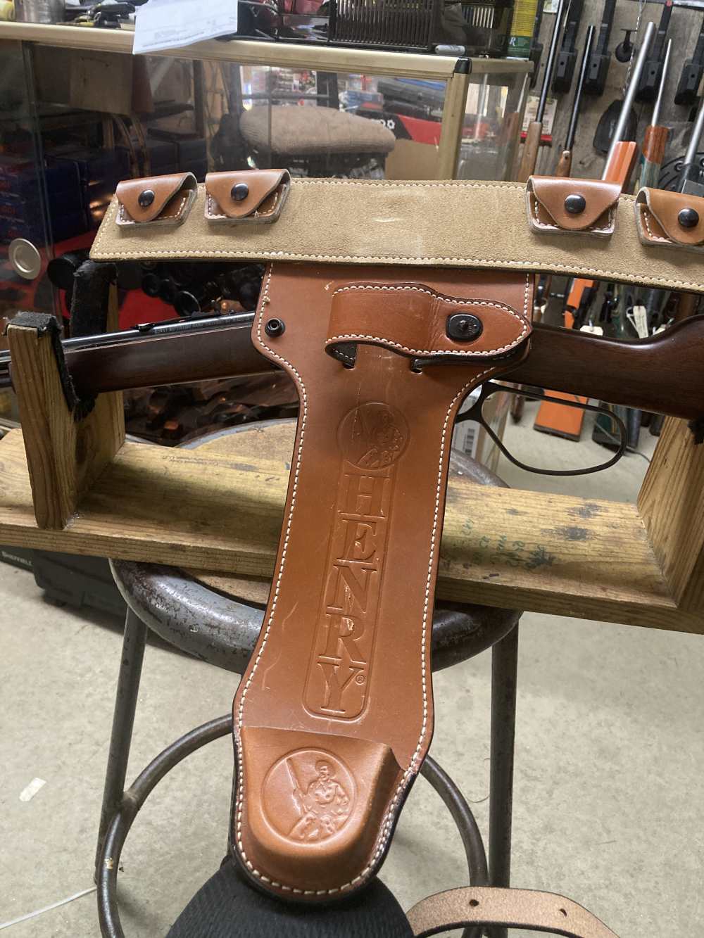 Henry Mares leg with Holster short, long, or LR Never been shot no box-img-8