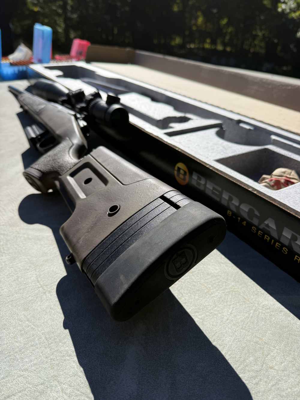 Bergara B14 HMR compact chassis .22-250 AI ackley Vortex Viper MRAD dies-img-6