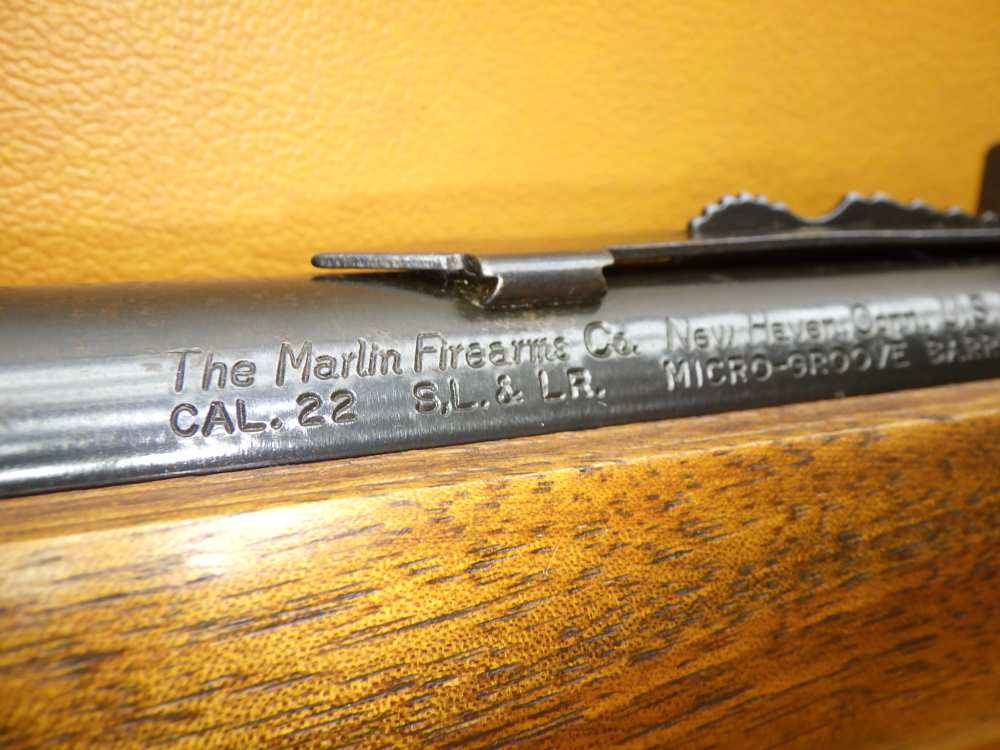 Marlin Golden 39A Lever-Action Rifle .22RF 24" JM Micro-Groove Bbl Mfg 1969-img-15