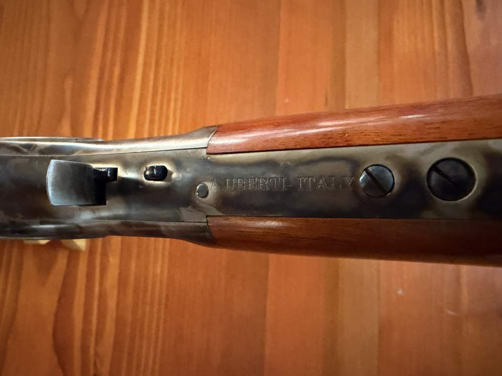UBERTI 1873 SPORTING RIFLE .45 COLT 24.25" OCTAGON BARREL W/ LYMAN SIGHT-img-5