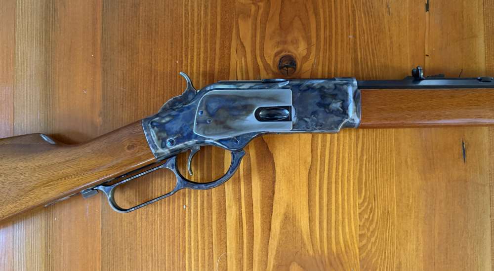 UBERTI 1873 SPORTING RIFLE .45 COLT 24.25" OCTAGON BARREL W/ LYMAN SIGHT-img-30