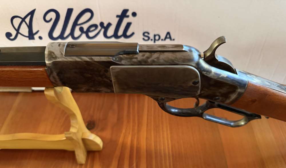 UBERTI 1873 SPORTING RIFLE .45 COLT 24.25" OCTAGON BARREL W/ LYMAN SIGHT-img-50