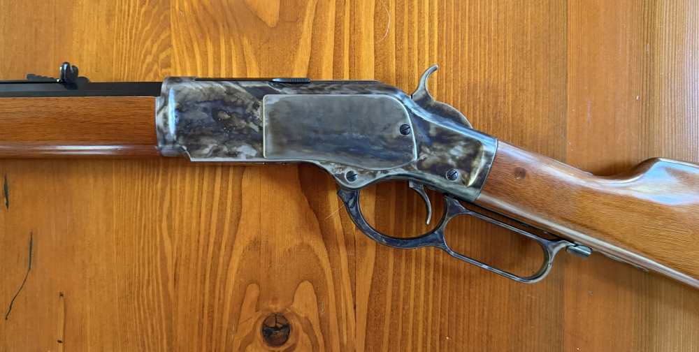 UBERTI 1873 SPORTING RIFLE .45 COLT 24.25" OCTAGON BARREL W/ LYMAN SIGHT-img-31