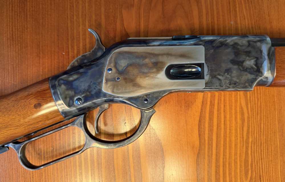 UBERTI 1873 SPORTING RIFLE .45 COLT 24.25" OCTAGON BARREL W/ LYMAN SIGHT-img-24