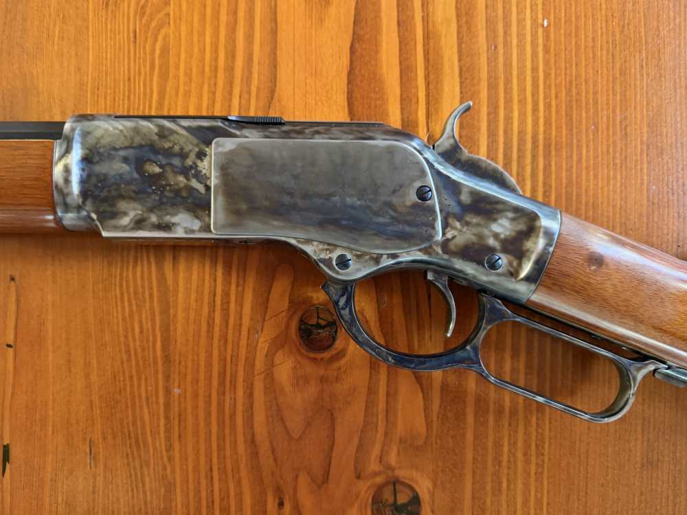 UBERTI 1873 SPORTING RIFLE .45 COLT 24.25" OCTAGON BARREL W/ LYMAN SIGHT-img-36