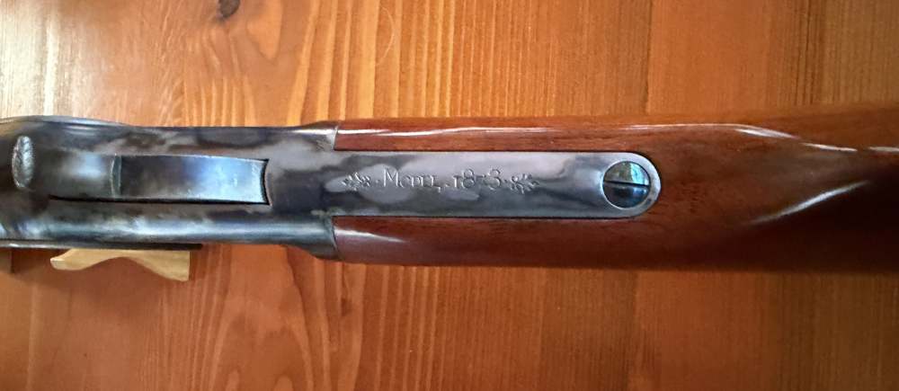 UBERTI 1873 SPORTING RIFLE .45 COLT 24.25" OCTAGON BARREL W/ LYMAN SIGHT-img-41