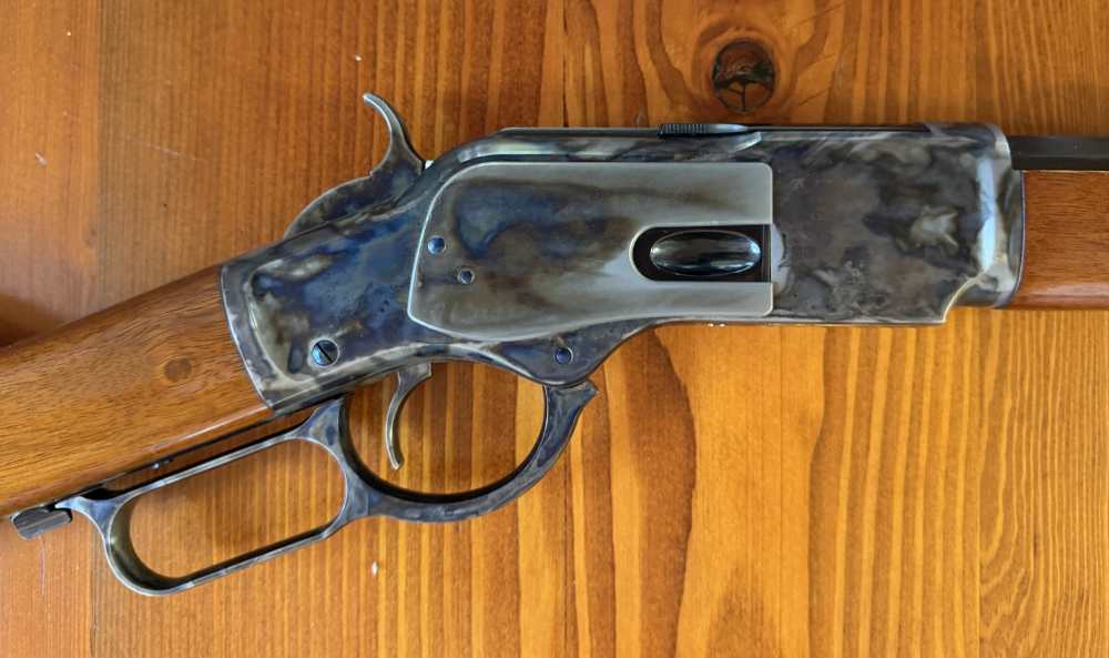 UBERTI 1873 SPORTING RIFLE .45 COLT 24.25" OCTAGON BARREL W/ LYMAN SIGHT-img-37