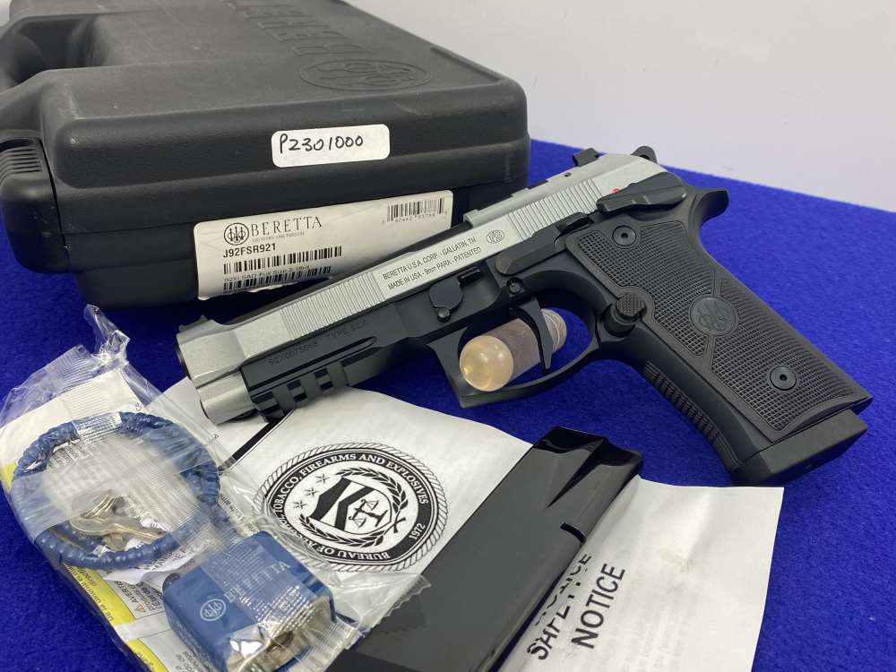 Beretta 92XI SAO 9mm Pistol 4.7" *OPTICS READY 2-TONE MODEL*-img-3