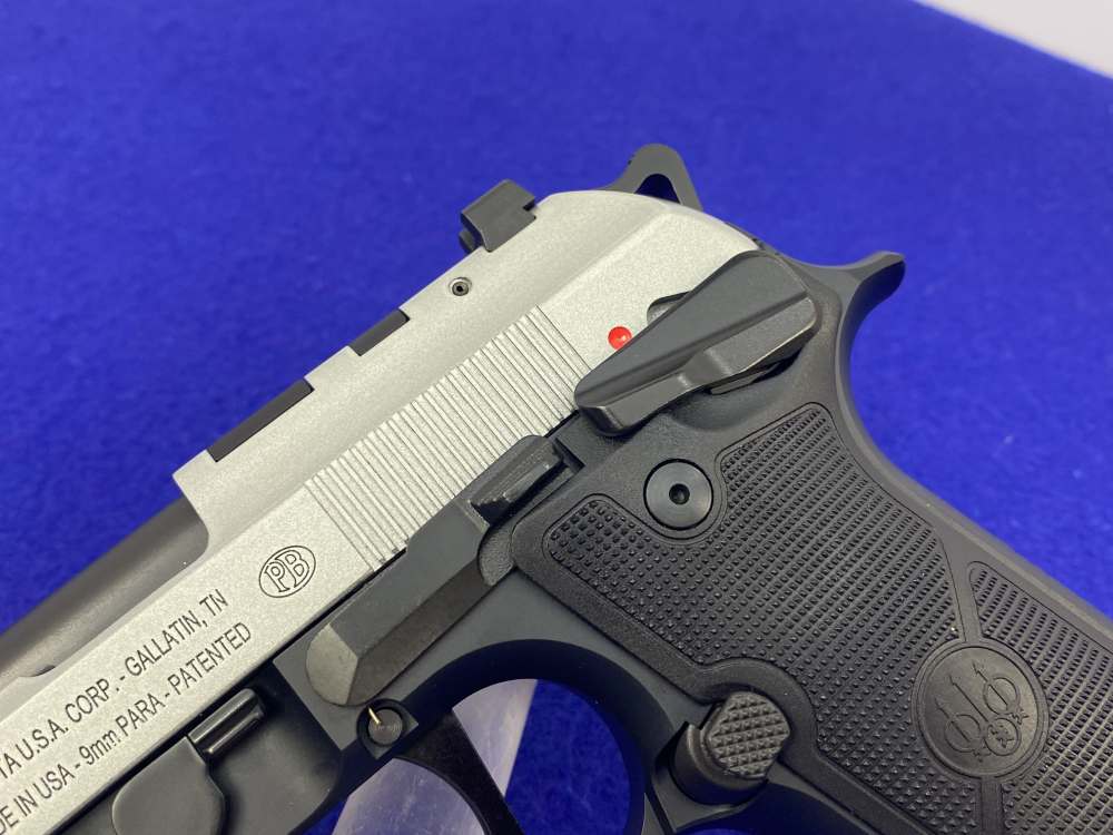 Beretta 92XI SAO 9mm Pistol 4.7" *OPTICS READY 2-TONE MODEL*-img-8