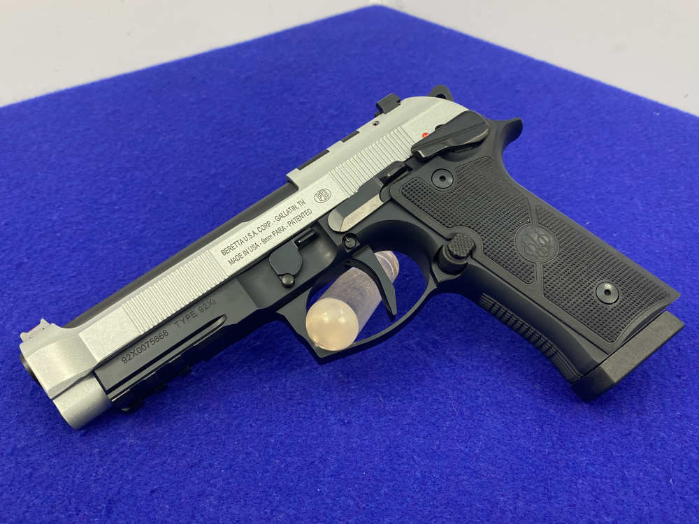Beretta 92XI SAO 9mm Pistol 4.7" *OPTICS READY 2-TONE MODEL*-img-6