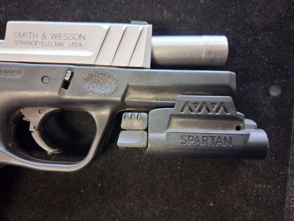 SMITH & WESSON PISTOL SD40VE LASERMAX SPARTAN LIGHT/LASER-img-4