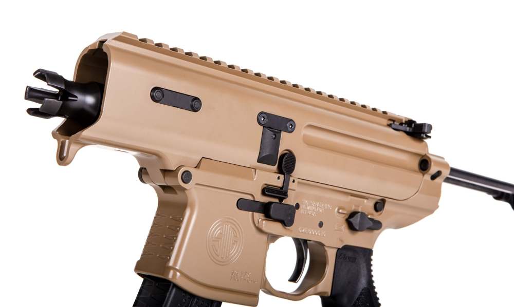 SIG SAUER MPX COPPERHEAD Gas Piston AR Style Pistol + Brace 9mm M1913 Rail -img-7