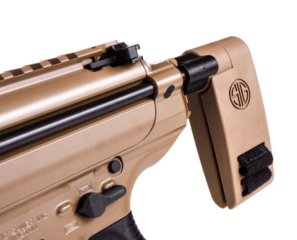 SIG SAUER MPX COPPERHEAD Gas Piston AR Style Pistol + Brace 9mm M1913 Rail -img-8