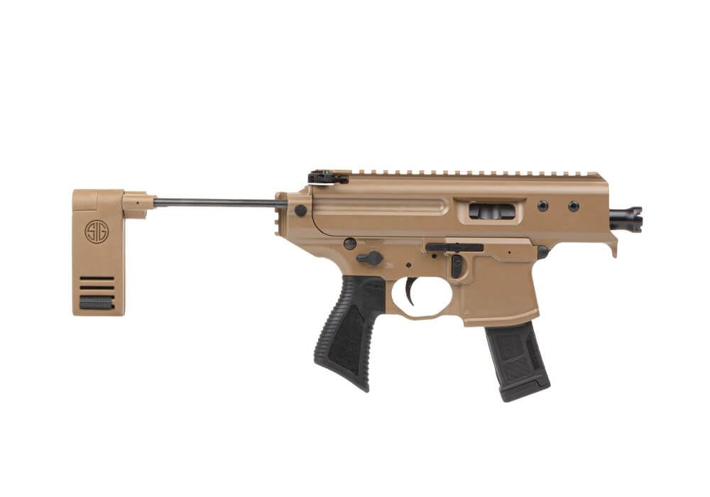 SIG SAUER MPX COPPERHEAD Gas Piston AR Style Pistol + Brace 9mm M1913 Rail -img-4