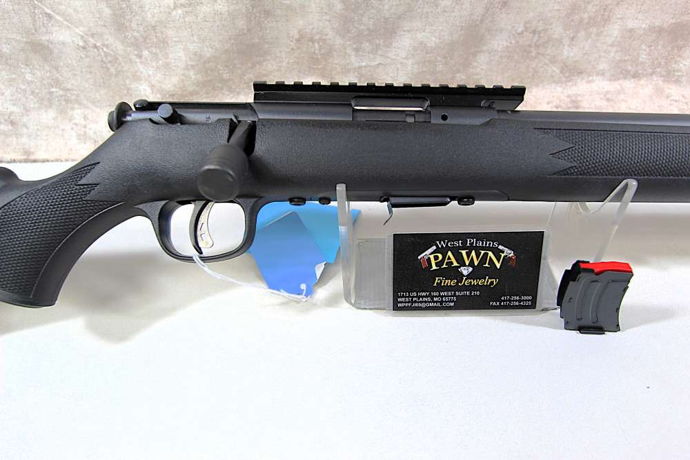 Savage MARK II FV-SR 16.5" 5+1 .22 LR Bolt Action Rifle Black Synthetic-img-2