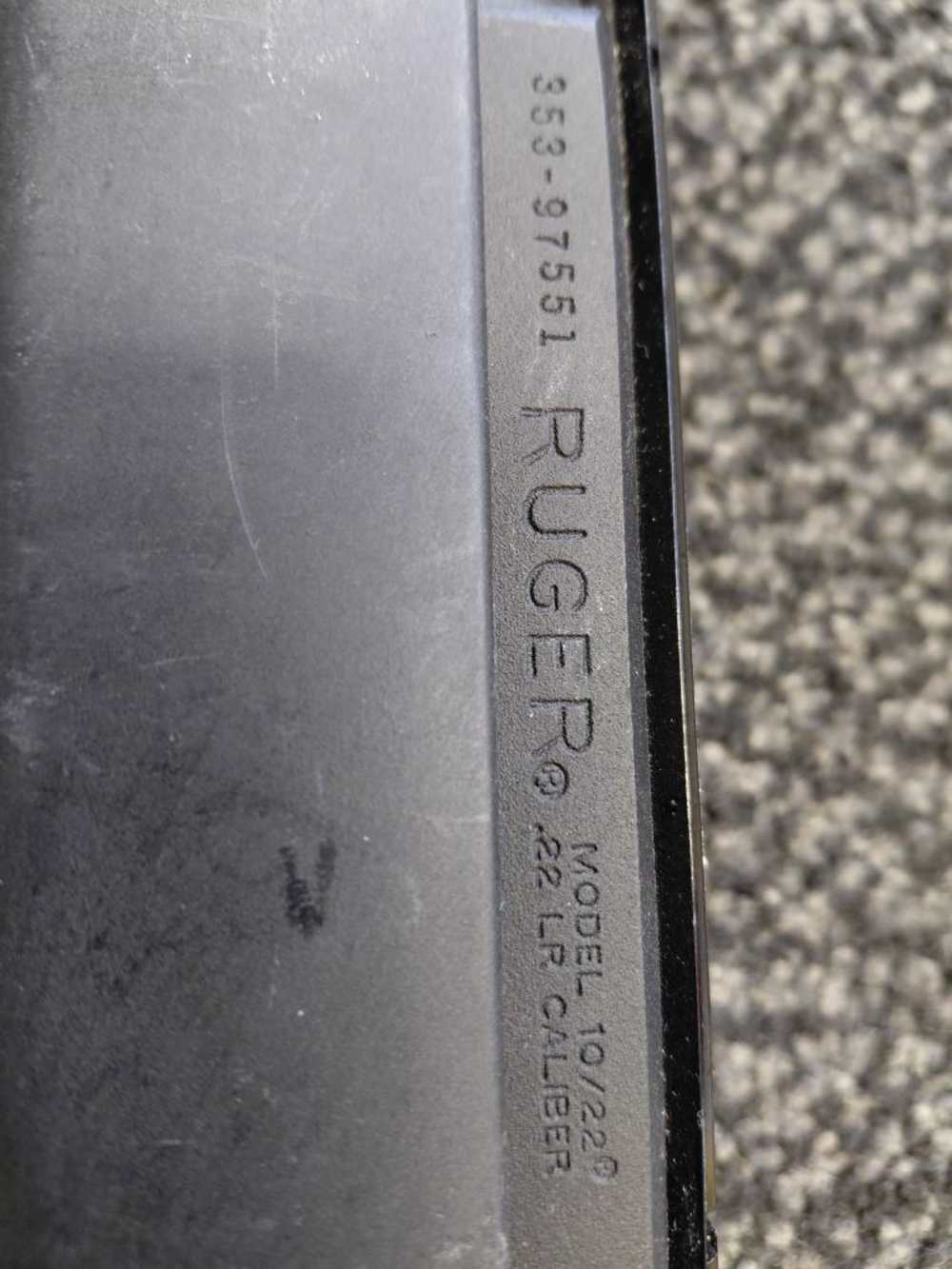RUGER RIFLE 10/22 NO MAGAZINE -img-9