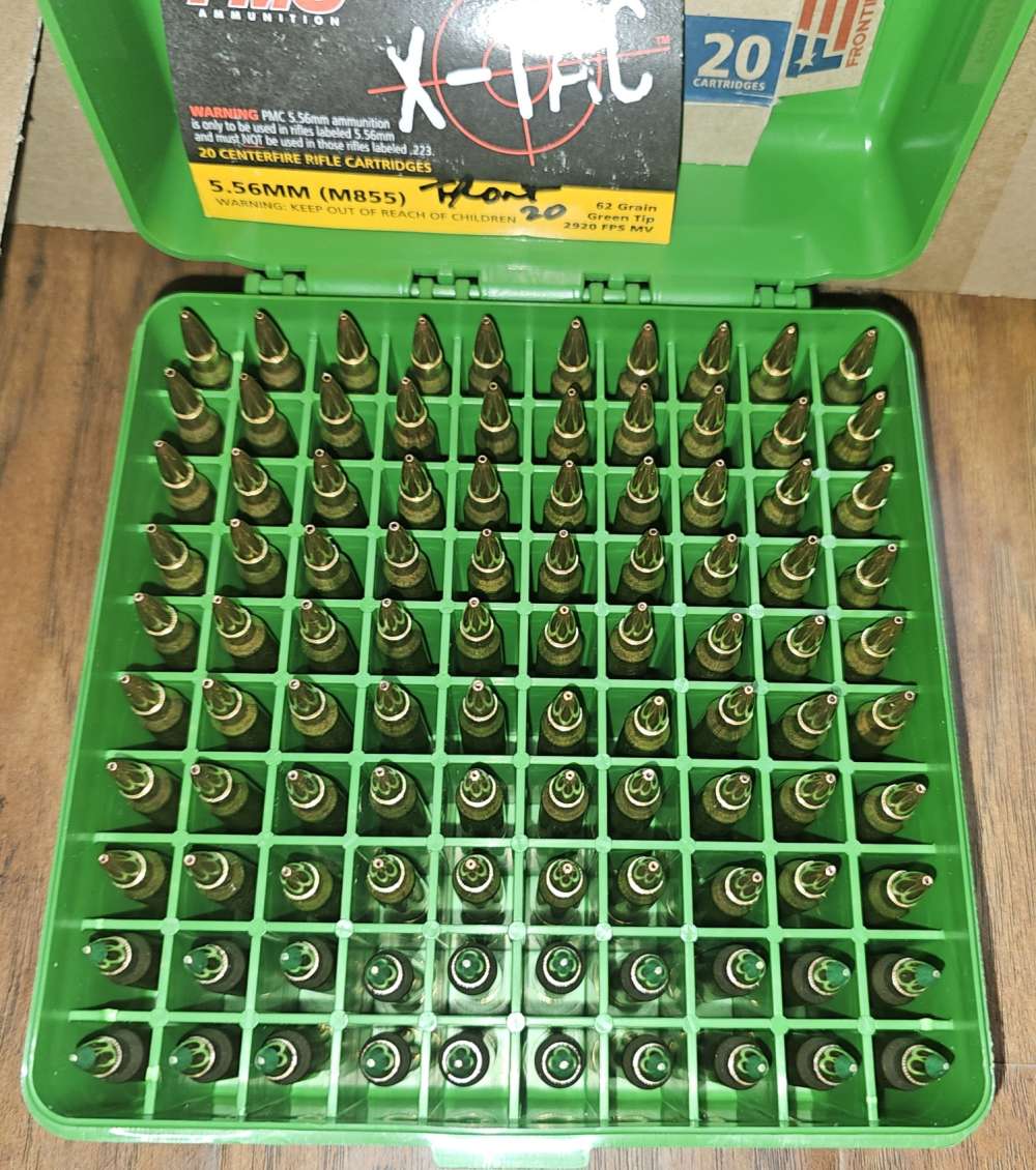PMC X-TAC M855 500 Rounds Winchester M855 80 Rounds Frontier FR310 80 Round-img-9
