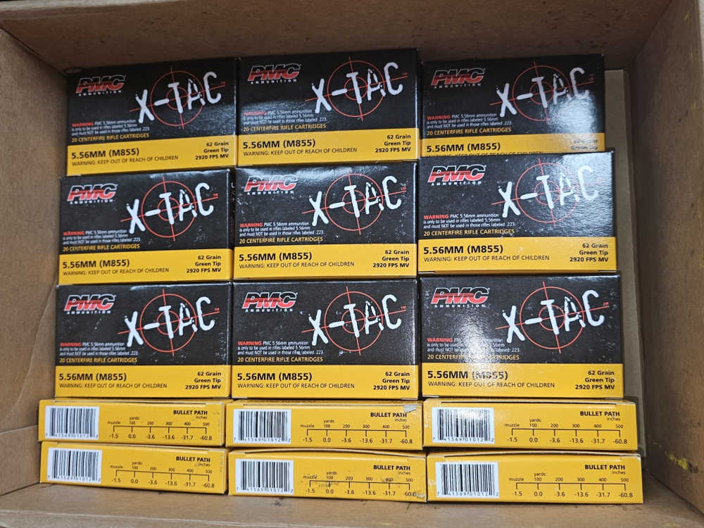 PMC X-TAC M855 500 Rounds Winchester M855 80 Rounds Frontier FR310 80 Round-img-1