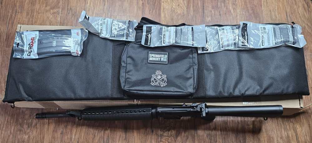 Springfield SA-16 A2 M16 A2 5.56/223 with extra Mags -img-13
