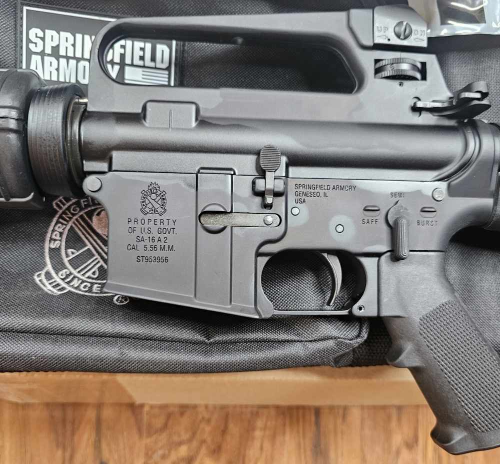 Springfield SA-16 A2 M16 A2 5.56/223 with extra Mags -img-9