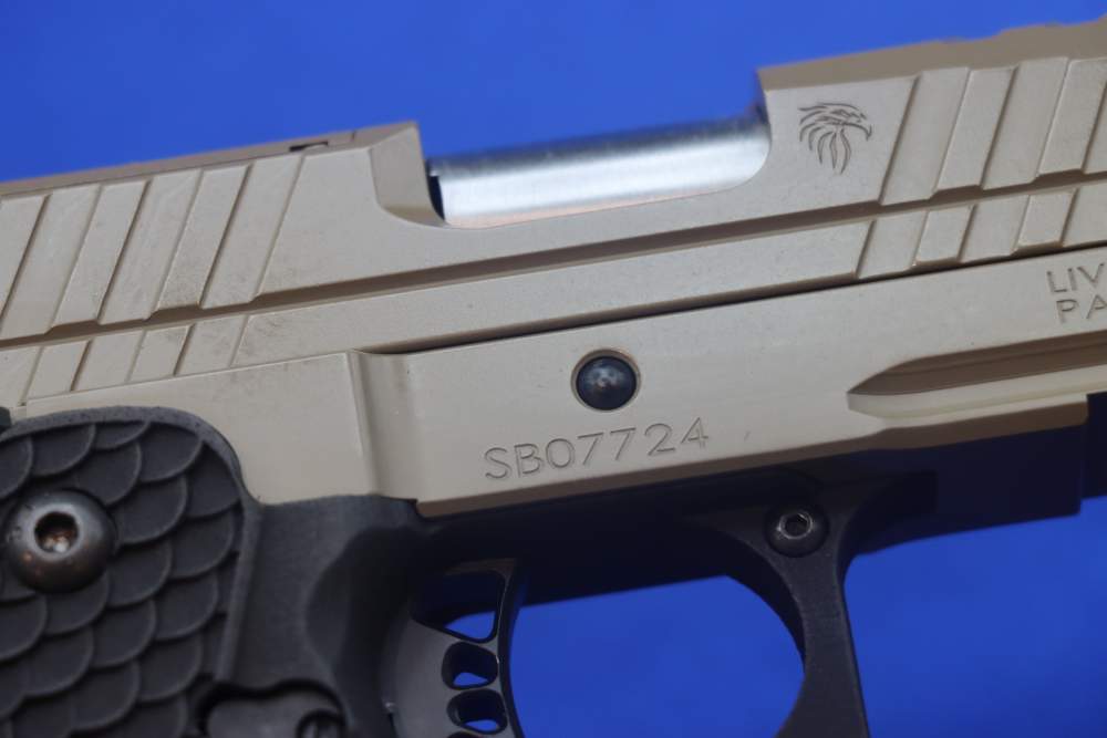 Live Free Armory LFA Model APOLLO 11 Pistol 9MM 1911 DS 17RD FDE 4.15" SA 9-img-22