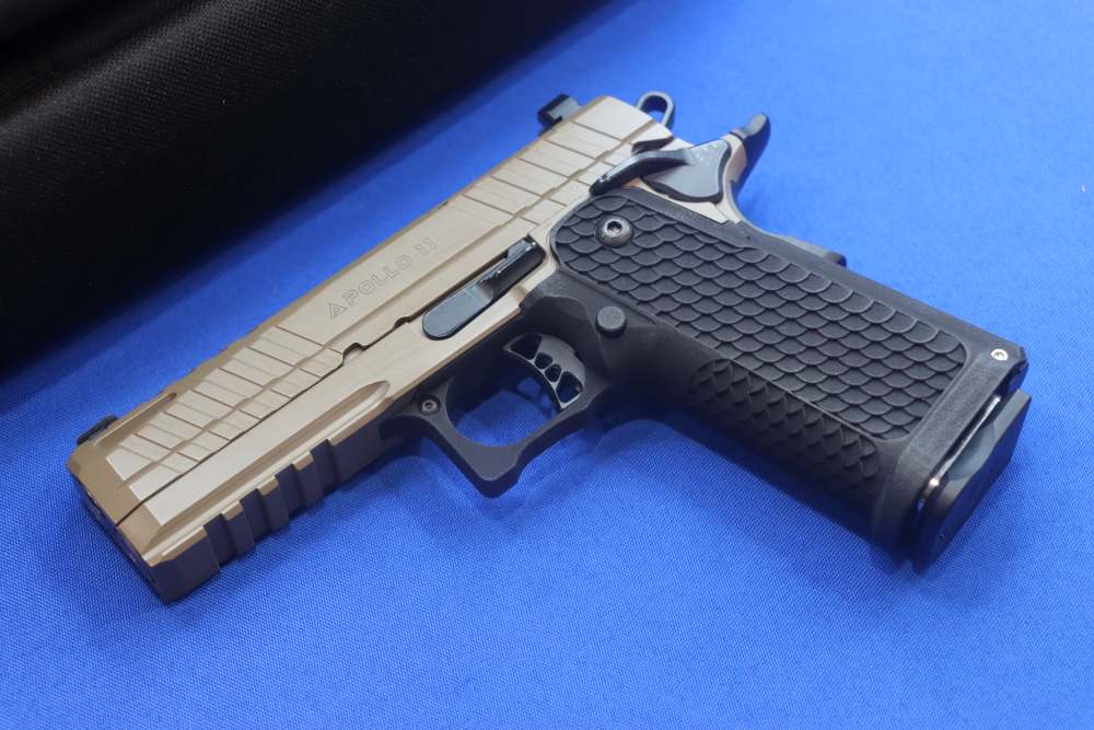Live Free Armory LFA Model APOLLO 11 Pistol 9MM 1911 DS 17RD FDE 4.15" SA 9-img-1