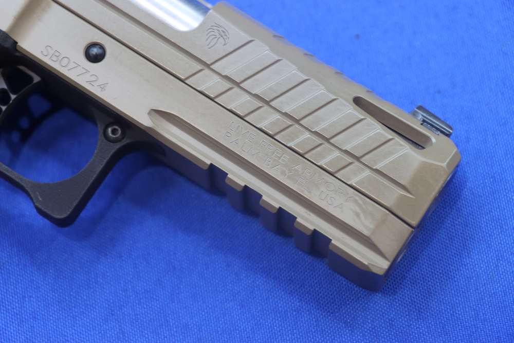 Live Free Armory LFA Model APOLLO 11 Pistol 9MM 1911 DS 17RD FDE 4.15" SA 9-img-10