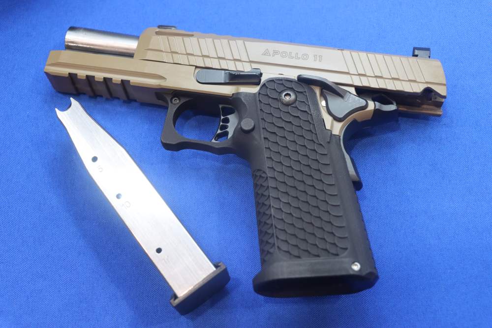 Live Free Armory LFA Model APOLLO 11 Pistol 9MM 1911 DS 17RD FDE 4.15" SA 9-img-33