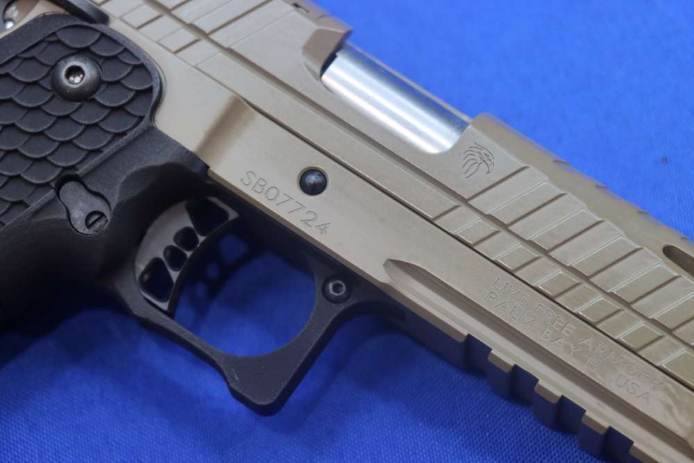 Live Free Armory LFA Model APOLLO 11 Pistol 9MM 1911 DS 17RD FDE 4.15" SA 9-img-11