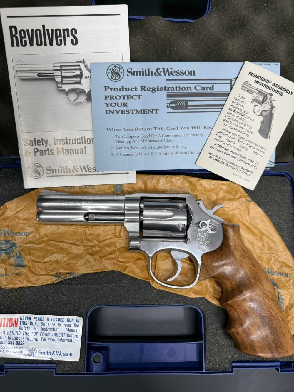 SMITH & WESSON 681 NO DASH COMBAT*AMAZING LIKE NEW-BOXED*SCARCE COLLECTOR-img-20