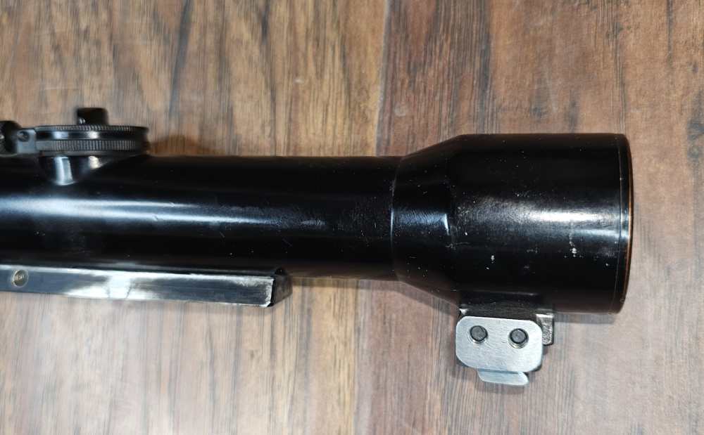 Carl Zeiss Jena Zielvier Aluminum Sniper Scope K98 Center Post Reticle-img-10