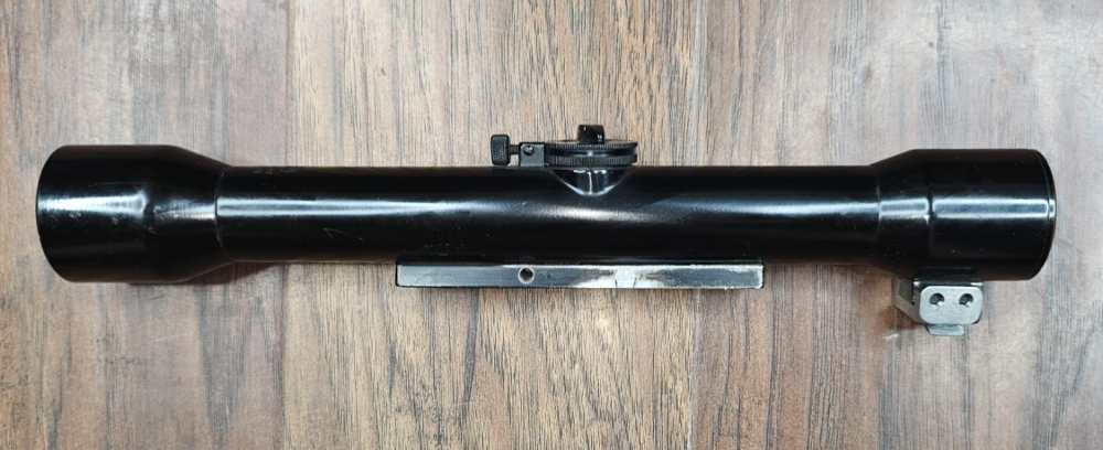 Carl Zeiss Jena Zielvier Aluminum Sniper Scope K98 Center Post Reticle-img-3