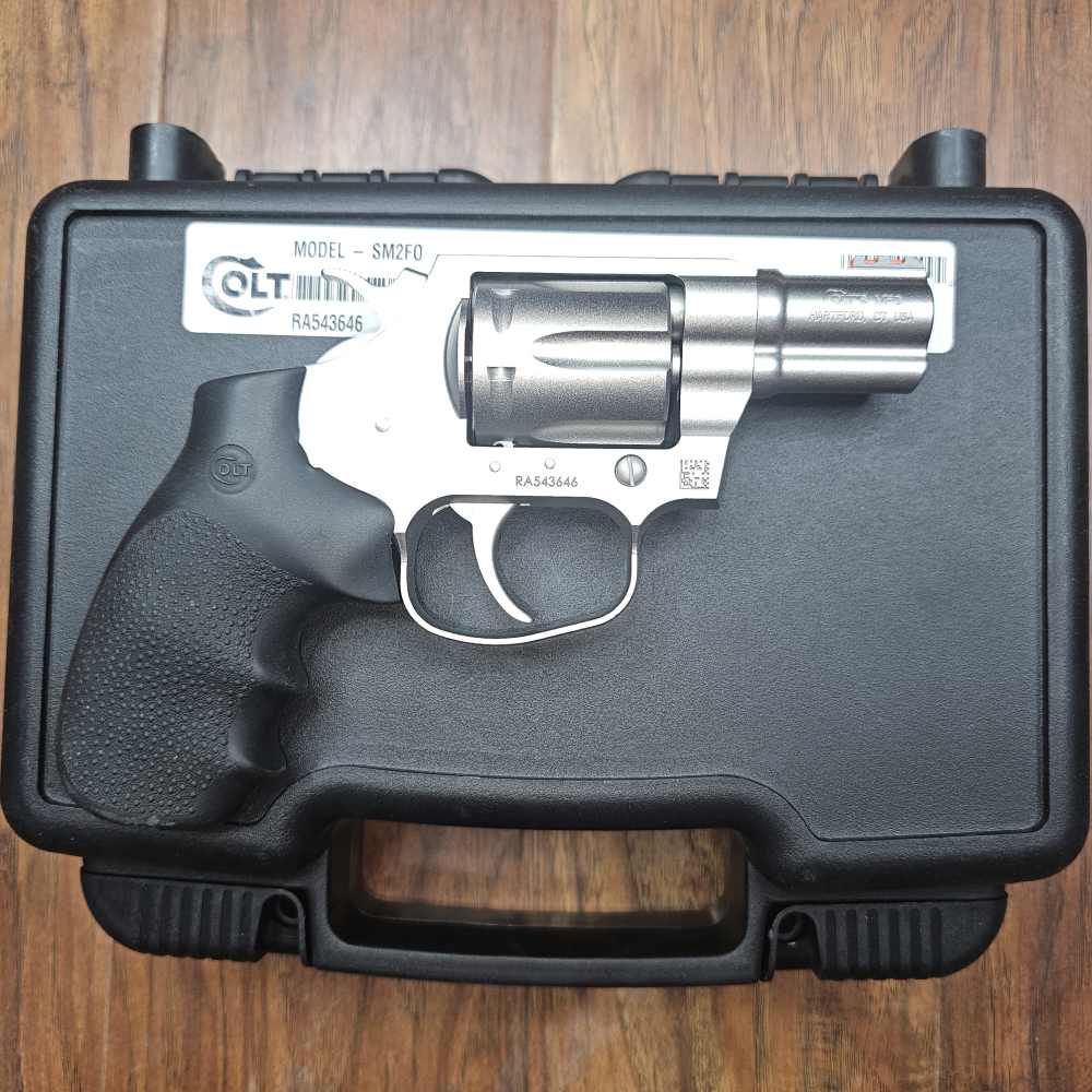 Colt Cobra Stainless Matte 2" Fiber Optic 6 Shot 38 Special+P-img-3