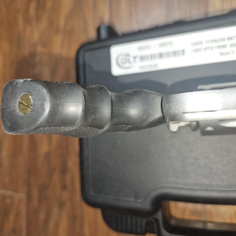 Colt Cobra Stainless Matte 2" Fiber Optic 6 Shot 38 Special+P-img-12