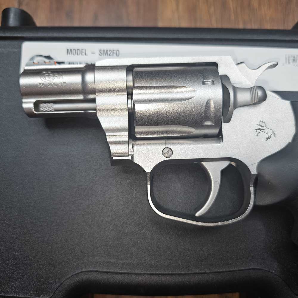 Colt Cobra Stainless Matte 2" Fiber Optic 6 Shot 38 Special+P-img-2