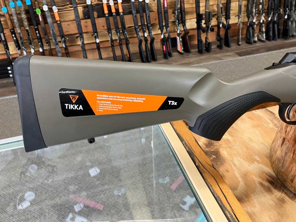 Tikka T3x Superlite Rifle - 7mm PRC - 22.40" Threaded Barrel - Syn Green-img-1