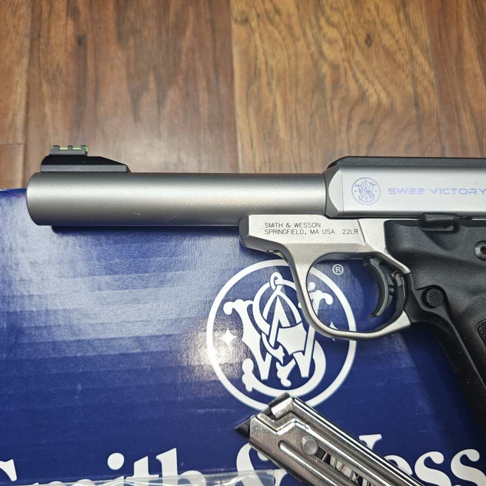 Smith & Wesson SW22 Victory 5" Matte Stainless 108490-img-2