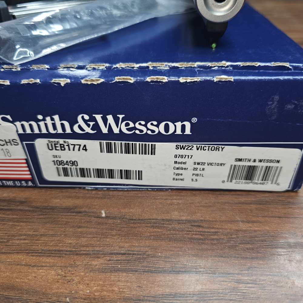 Smith & Wesson SW22 Victory 5" Matte Stainless 108490-img-14
