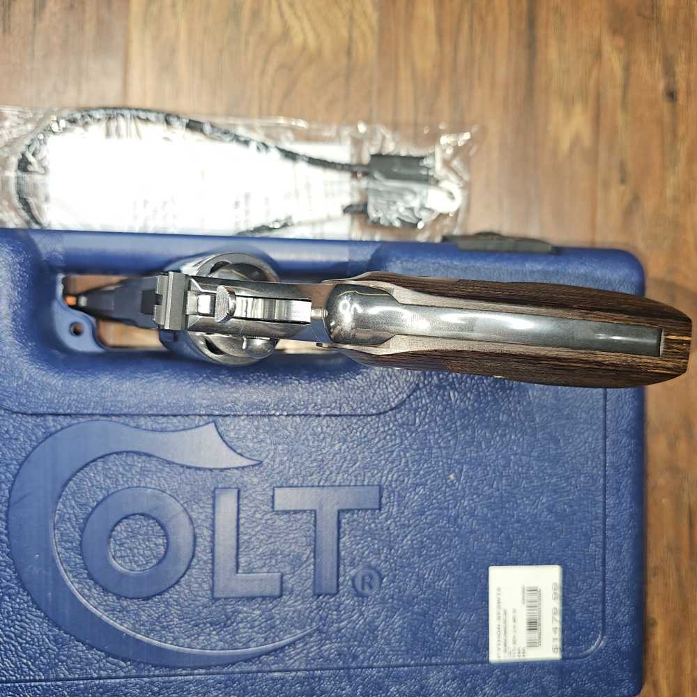 Colt Python 3" 357 Mag/38 Spl. 6 Shot Revolver SP3WTS-img-6