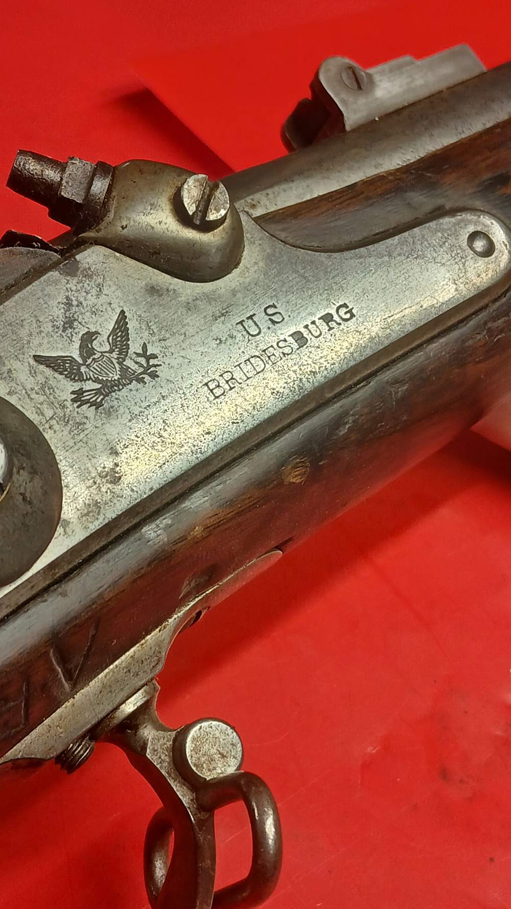 us bridesburg - civil war percussion rifle - 1862.-img-13