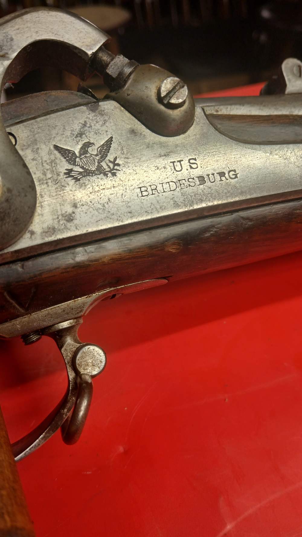 us bridesburg - civil war percussion rifle - 1862.-img-5