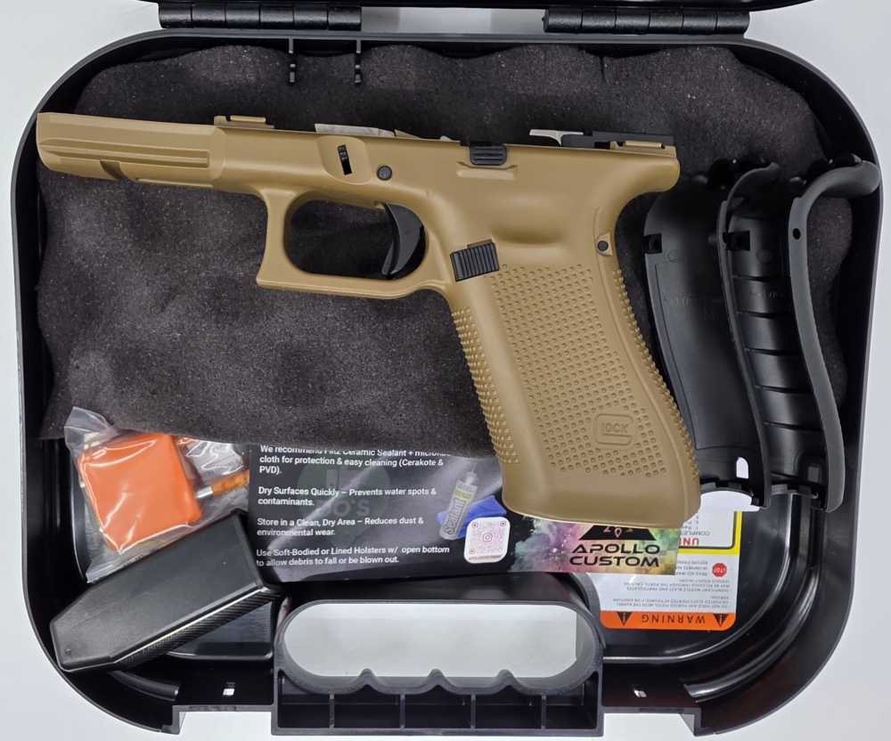 GLOCK 17 FDE Frame GEN-5 + CASE-img-0