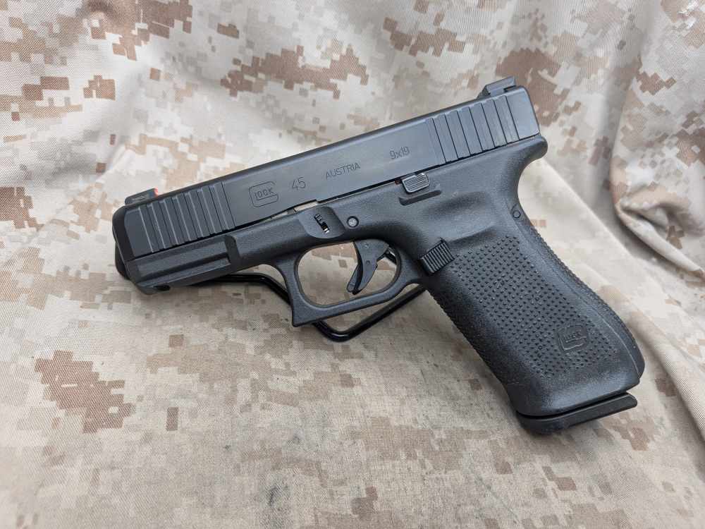Glock 45 Gen5 9MM Police Trade In USED G45 Gladstone, MO Dept Marked-img-2