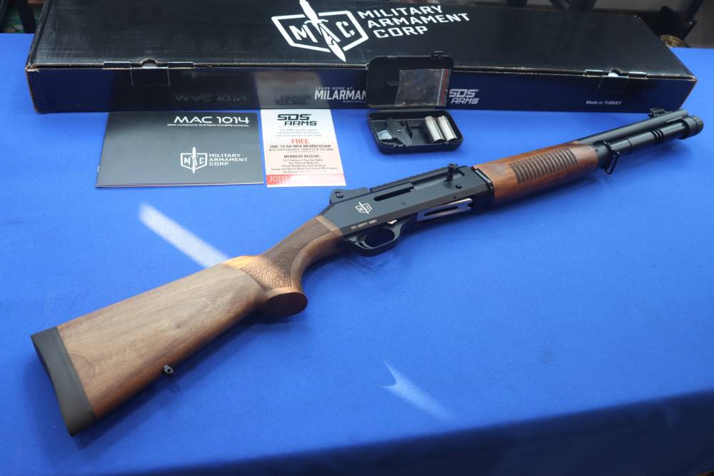 MAC Military Armament Corp Model 1014 Shotgun 12GA Semi Auto RETRO WOOD-img-0