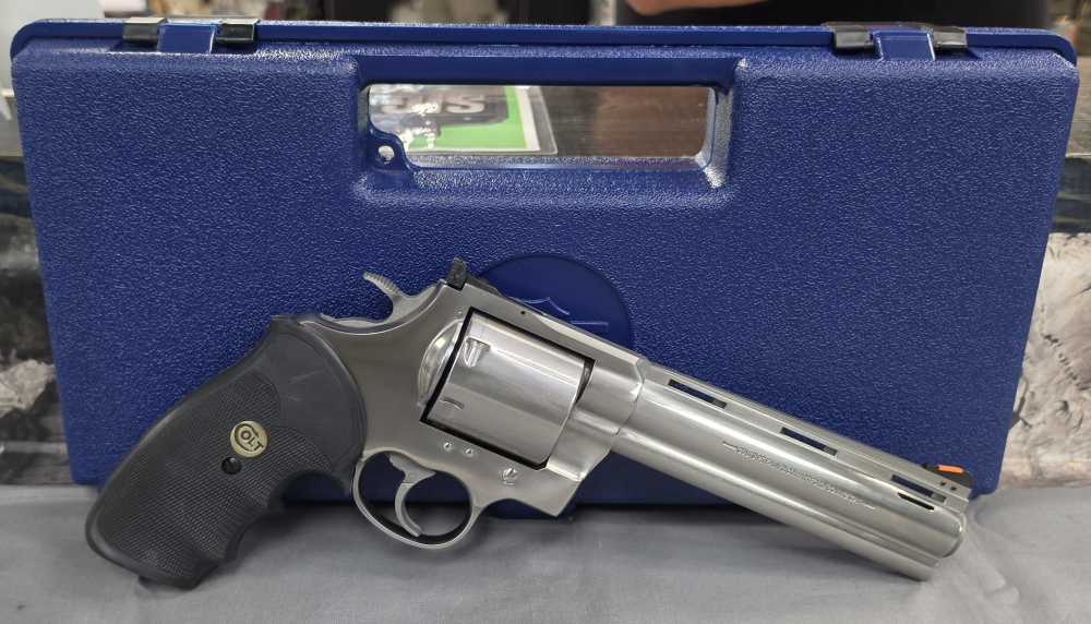 Colt Kodiak 44 Mag 6" 6RD Stainless Original Box 1993 First Gen NOCCFEES!-img-2