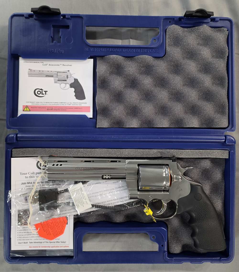 Colt Kodiak 44 Mag 6" 6RD KODIAKSP6RTS Ported Vent Ribbed Stainless NOCCFEE-img-2