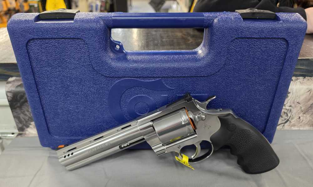 Colt Kodiak 44 Mag 6" 6RD KODIAKSP6RTS Ported Vent Ribbed Stainless NOCCFEE-img-0