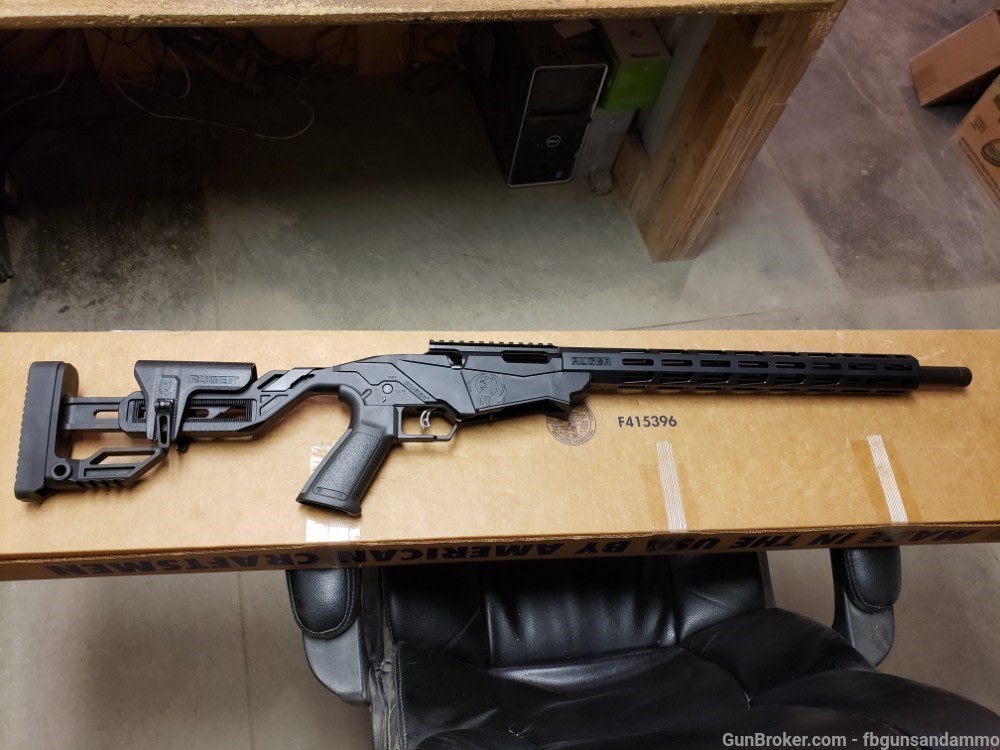 IN STOCK! NEW RUGER PRECISION .22 LR THREADED 18" 22 22LR 08400 LONG RIFLE-img-0